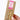 Kraft box of two pretzels with birthday cake flavor and customized birthday design