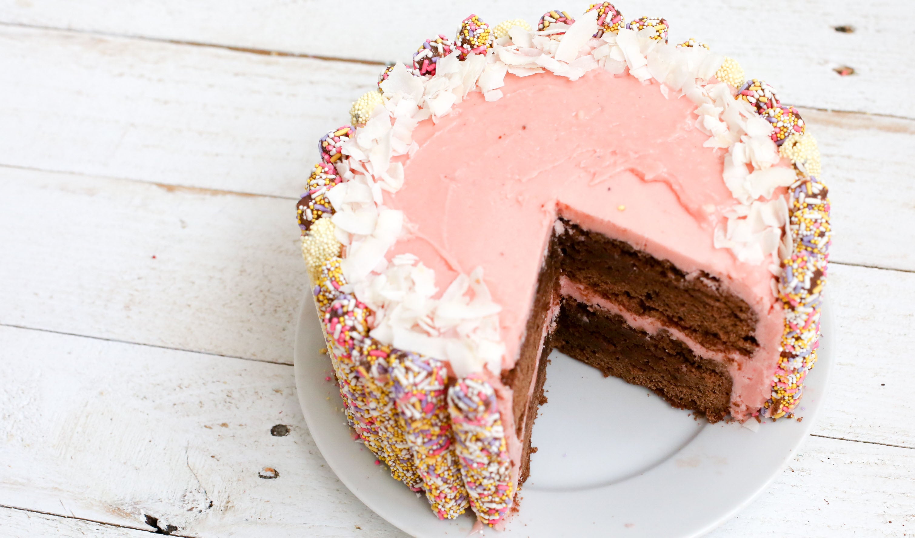 Fatty Sundays Festive Easter Chocolate Cake