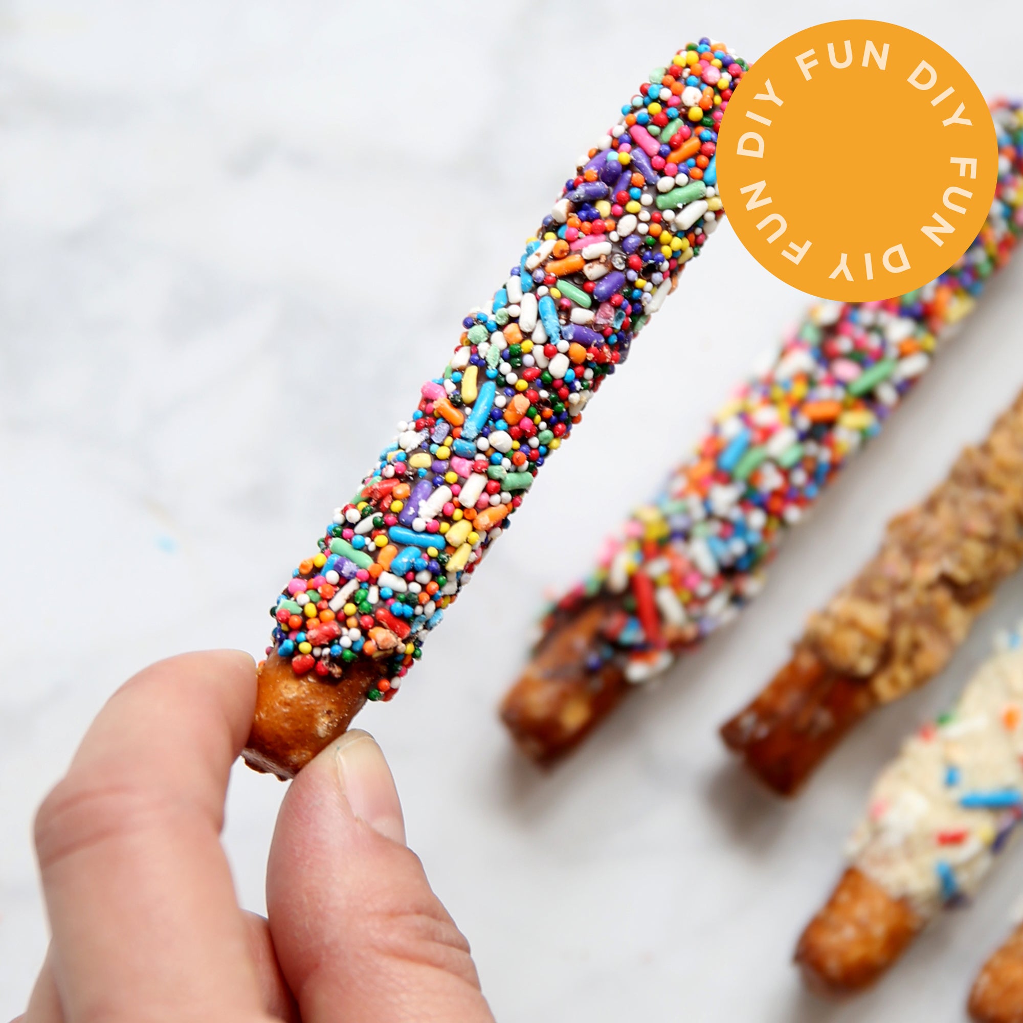 DIY Chocolate Covered Pretzel Kit